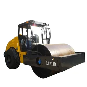 Lutong 18ton Vibratory Road Roller LT218B Mechanical Drive Roller With Steel Single Drum