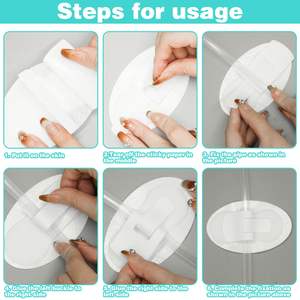 Dispositif de fixation de cathéter médical jetable YOJO, pansement de fixation de cathéter IV avec base adhésive - Product Image 4