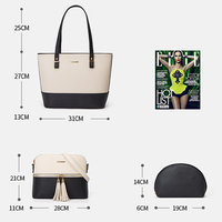 Livraison rapide, sac à bandoulière chic pour femmes en cuir PU avec doublure en polyester, sacs à main, sac à main de luxe pour femmes, vente en gros