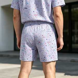 200gsm Men's <b>Sets</b>,Sporty 100% Polyester Breathable <b>Knitted</b> mesh <b>sets</b> for men,Summer Wear Sports Fitness Basketball Suit <b>Set</b> - Product Image 5