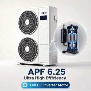 เครื่องปรับอากาศแบบแยกส่วนหลายจุด 9000 18000 24000 36000 48000 54000 BTU ระบบ VRF โซน พร้อมฟังก์ชั่นทำความเย็นและความร้อน คุณภาพพรีเมียมจากจีน - Product Image 4