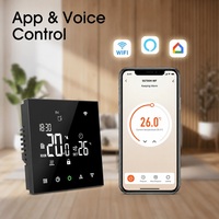 Termostato Inteligente WiFi Flexible para Calefacción por Suelo Radiante Eléctrico y Sistemas de Calefacción de Agua, Uso en Hoteles