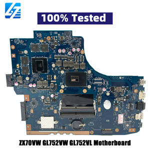 Carte mère d'ordinateur portable GL752VL pour ASUS ROG Strix GL752V ZX70VW <span class=keywords><strong>GL752VW</strong></span> GL752VL avec processeur I5 I7, 100 % testée et fonctionnelle - Product Image 1