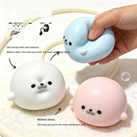 Nouveau Jouet anti-stress en PU super doux, à rebond lent, en forme de dumpling, avec sensation tactile réaliste, pour les jeunes