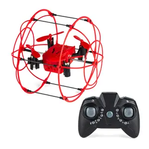 2.4Ghz RC 미니 무인 항공기 스카이 워커 벽 등반 무인 항공기 낙하 방지 360 회전 사용자 정의 도매 Ufo 미니 무인 항공기 비행 공