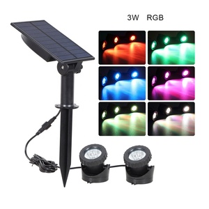 Đèn LED Sân Vườn Ngoài Trời, Đèn Sân Vườn Năng Lượng Mặt Trời RGB Đầy Màu Sắc 2 3 5 Bộ Đèn Chiếu Sáng - Product Image 2