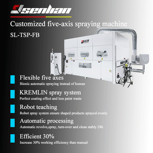 מכונת ריסוס אוטומטית חמישה צירים למכונת ציור זכוכית כלוריד - Product Image 2