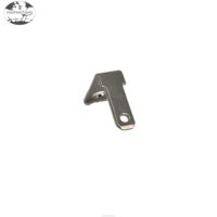 Terminal de connexion de connecteur de cosse de soudure, matériel de précision OEM à angle droit de 90 degrés en cuivre nickelé