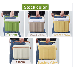 6L hộp mát hộp đá mát, nhựa PP cứng, giữ băng 48h, cắm trại dã ngoại bia, quà tặng doanh nghiệp nhỏ cầm tay - Product Image 3