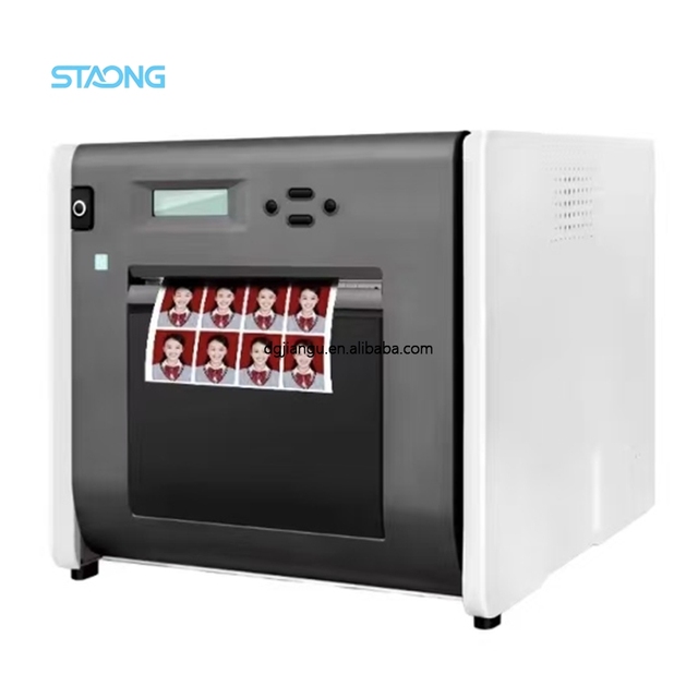 Compact Booth Photo Printer Dye Sublimation Portrait Color Paper Printing Machine for Wireless Wifi Usb Continuous Small Tank