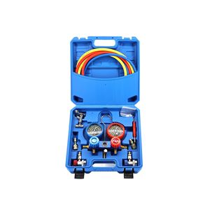 Car Air Conditioning Refrigerant <b>Gauge</b> Kit R134a Pressure <b>Gauge</b> Set For Vehicle AC Repair Tools - Product Image 3