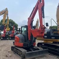Excavatrice sur chenilles d'occasion 5 tonnes KX165-5 en bon état, modèle 2020, provenance Japon, avec pince et attache rapide, moteur inclus