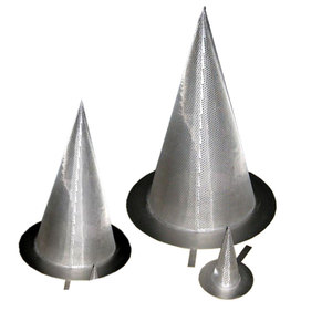 Thép không gỉ giỏ Bộ lọc Tùy chỉnh hình nón in-line <span class=keywords><strong>strainers</strong></span> đường ống lọc lưới - Product Image 6