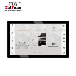 Système d'autoradio 13.3 pouces pour Range Rover <span class=keywords><strong>Vogue</strong></span> 2013-2017 Navigation GPS multimédia et mise à niveau de l'unité centrale stéréo - Product Image 3