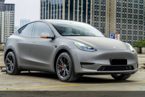 TPU Matt Metal Leaden Grey Color Ppf 1,52*15M Protección de pintura de coche Película hidrofóbica Película de poliuretano de 190 micras - Product Image 2