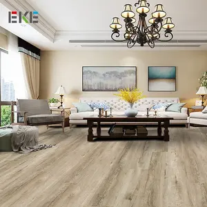 Plancher en PVC grain de bois pierre plastique épaissi imperméable antidérapant ménage plancher en plastique LVT