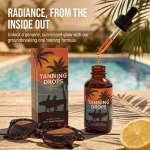 Gotas Autobronceadoras Vanwin en Oferta, Líquido con L-Tirosina, Betacaroteno, Suplementos para la Salud, Apoyo para el Brillo de la Piel - Product Image 4