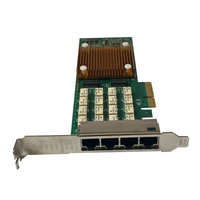 Adaptateur de serveur de dérivation PCI Express Gigabit Ethernet Quad-Port 10/100/1000mbps avec puce Intel I350