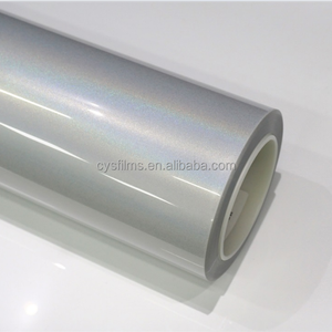 Film de protection de peinture en vinyle TPU Laser Blanc PPF, film de protection de couleur, auto-réparateur, revêtement hydrophobe, résistant aux taches, anti-jaunissement - Product Image 1