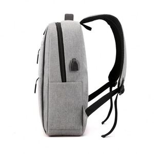 Mochila de nailon para ordenador de negocios de estilo coreano de lujo sencilla y grande a prueba de golpes de China 2024 - Product Image 4