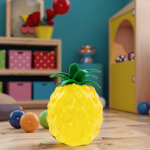 Juguete Antiestrés Creativo de Piña Grande con Textura TPR, Divertido para Apretar, para Niños y Niñas de 5 a 7 Años, de Rebote Lento - Product Image 5