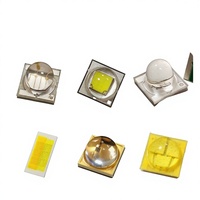 Diode LED en céramique 5W 3535, 660nm rouge, 450nm bleu, jaune, pour feux de freinage automobile, aquarium, lampe de signalisation