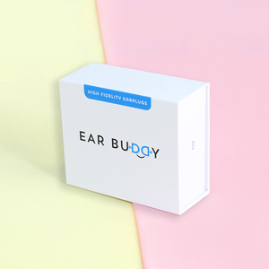 Recyclable Custom Logo Custom Size Clothing Shoe Folding Packaging Cardboard Rigid Magnetic <b>Gift</b> <b>Box</b> Embossing Clear PVC Window - Product Image 3