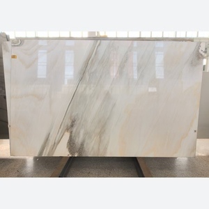 Losa de Mármol Blanco Capitol Hill Moderna de Primera Calidad, Impermeable, para Decoración de Paneles de Pared de TV en Villas, Mesa de Centro de Alta Gama, Cocina y Comedor - Product Image 1