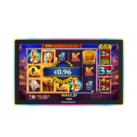 Moniteur de jeu tactile LED RGB de 27 pouces avec support pour machine de jeu d'arcade