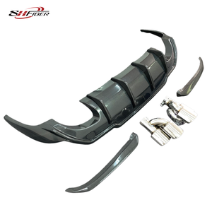 Spoiler Posteriore e Diffusore in Fibra di Carbonio Stile TMS per Lexus GS250, 300h, GS350, F SPORT, GSF 2012-2022 - Product Image 3