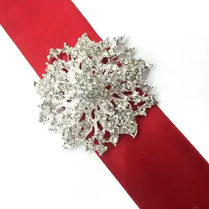 Venta al por mayor de joyería de vidrio broche trasero plano suéter broches de cristal de diamantes de imitación para mujeres accesorios de joyería de moda