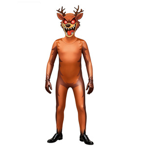Disfraz de Reno de Halloween para Niños de 8 a 13 Años, Disfraz de Juego de Rol de Anime, Ropa con Etiqueta para Europa y América - Product Image 4