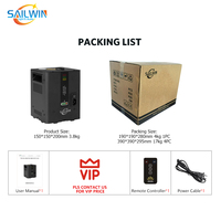 Machine à étincelles froides mini Sailwin 350W à batterie, télécommande, machine à étincelles à batterie pour spectacle, concert, DJ, fête, mariage
