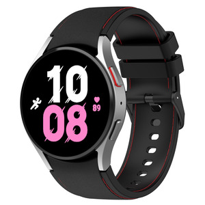 Correa de Silicona para Samsung <span class=keywords><strong>Galaxy</strong></span> Watch 5 40mm 44mm, <span class=keywords><strong>Watch5</strong></span> <span class=keywords><strong>Pro</strong></span> <span class=keywords><strong>45mm</strong></span>, Brazalete para <span class=keywords><strong>Galaxy</strong></span> Watch 4 40mm 44mm - Product Image 1