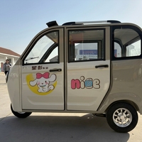 Véhicules électriques à basse vitesse fiables, batterie lithium-ion, phares LED haute luminosité, capteurs de stationnement intégrés, sûrs et faciles à utiliser
