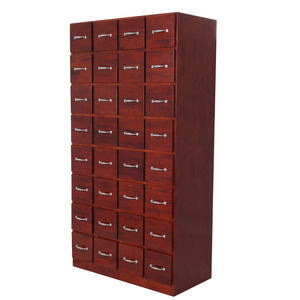 Armario de Medicamentos de Madera Kang Zhi Xing 980*400*1980mm Marrón Rojizo para Farmacia - Product Image 2