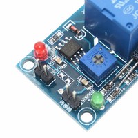 Module de capteur de pluie + module de commande de relais DC 12V, capteur de pluie, module de détection de gouttes d'eau pour kit robotique