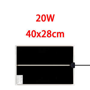 42*28cm 20W 水槽下 テラリウム ヒーティング ペットパッド 電気ヒーターマット 防水 爬虫類用 加熱パッド - Product Image 3