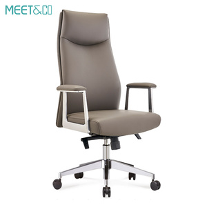 Sedia da Ufficio di Lusso, Portata 200kg, Girevole Ergonomica in Pelle, Sedia Direzionale Ortopedica in Offerta - Product Image 1