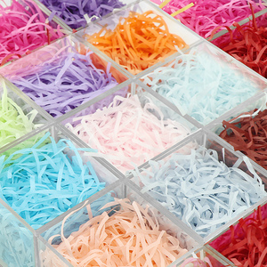 Raffia xé Dải giấy. Số lượng lớn bán buôn bởi pound cho quà tặng & hộp kẹo đám cưới làm đầy và trang trí. - Product Image 5