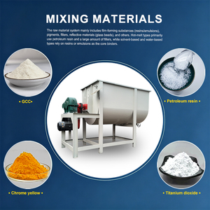 Heavy Duty Thermoplastic Road Marking Paint Making <b>Machine</b> Full Automatic Production Plant With Weighing Sensor ISO - Product Image 3