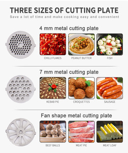 Hachoirs à viande <span class=keywords><strong>Demaria</strong></span> Factory prêts à être expédiés, pouvant hacher les os de poulet pour les animaux de compagnie - Product Image 6