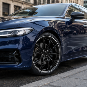 Jantes en alliage de 18, 19 et 20 pouces à faible pression pour SUV, 5x112, noir mat, compatibles avec BMW X3 G08 <span class=keywords><strong>Audi</strong></span> <span class=keywords><strong>Q4</strong></span> <span class=keywords><strong>E</strong></span>-<span class=keywords><strong>Tron</strong></span> - Product Image 4