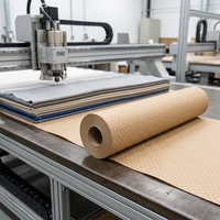 Umweltfreundliches Recyceltes Perforiertes Kraftpapier für Bekleidungs-Musterung & -Zuschnitt 50-120gsm