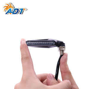 ไฟเลี้ยว LED สีเหลืองอำพันแบบเรียงลำดับ ADT 12LED 335SMD - Product Image 5