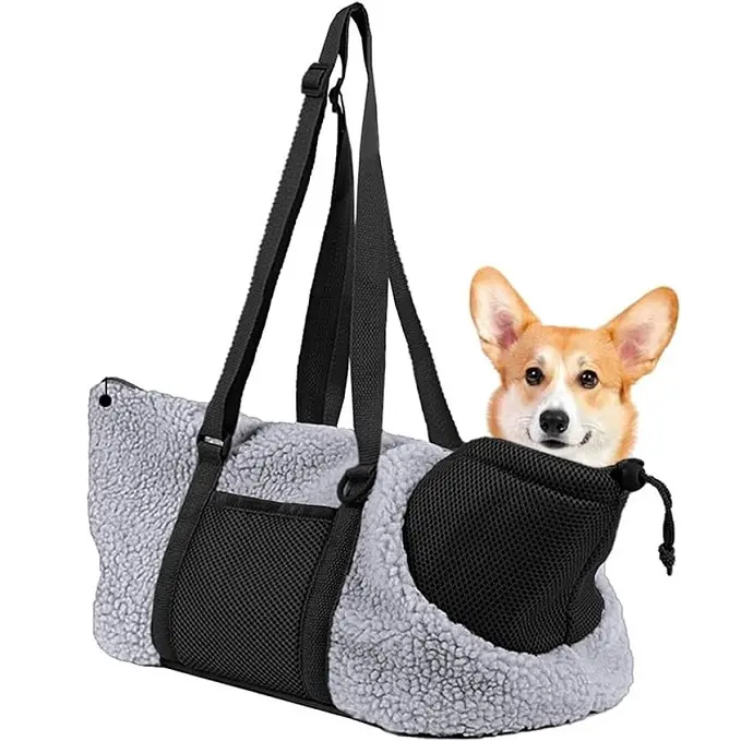 ポータブル小型猫キャリア犬キャリングバッグ折りたたみトートソフトサイド航空会社承認旅行ペットバッグ