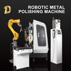 Robot de polissage pour pièces métalliques en laiton, machine de ponçage à bande pour poignées de porte en alliage de zinc, équipement de traitement de surface pour plaques d'acier - Product Image 1