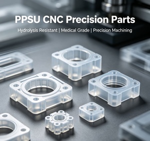 Servicio de Torneado y Fresado CNC de Precisión para Plásticos de Ingeniería: PEEK, <span class=keywords><strong>PEI</strong></span>, POM, Nylon, PC, Acrílico, HDPE - Product Image 1