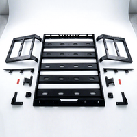 Barres transversales de toit avec éclairage LED et panier de chargement pour Jeep Wrangler JK JKU JL Gladiator – Prix direct usine