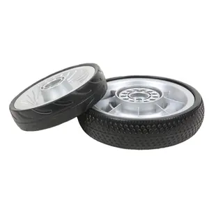 Wholesale High Quality Solid Pu Foam Tire Plastic Hub 6.5inch Eva Foam Wheel For Baby Pushchair